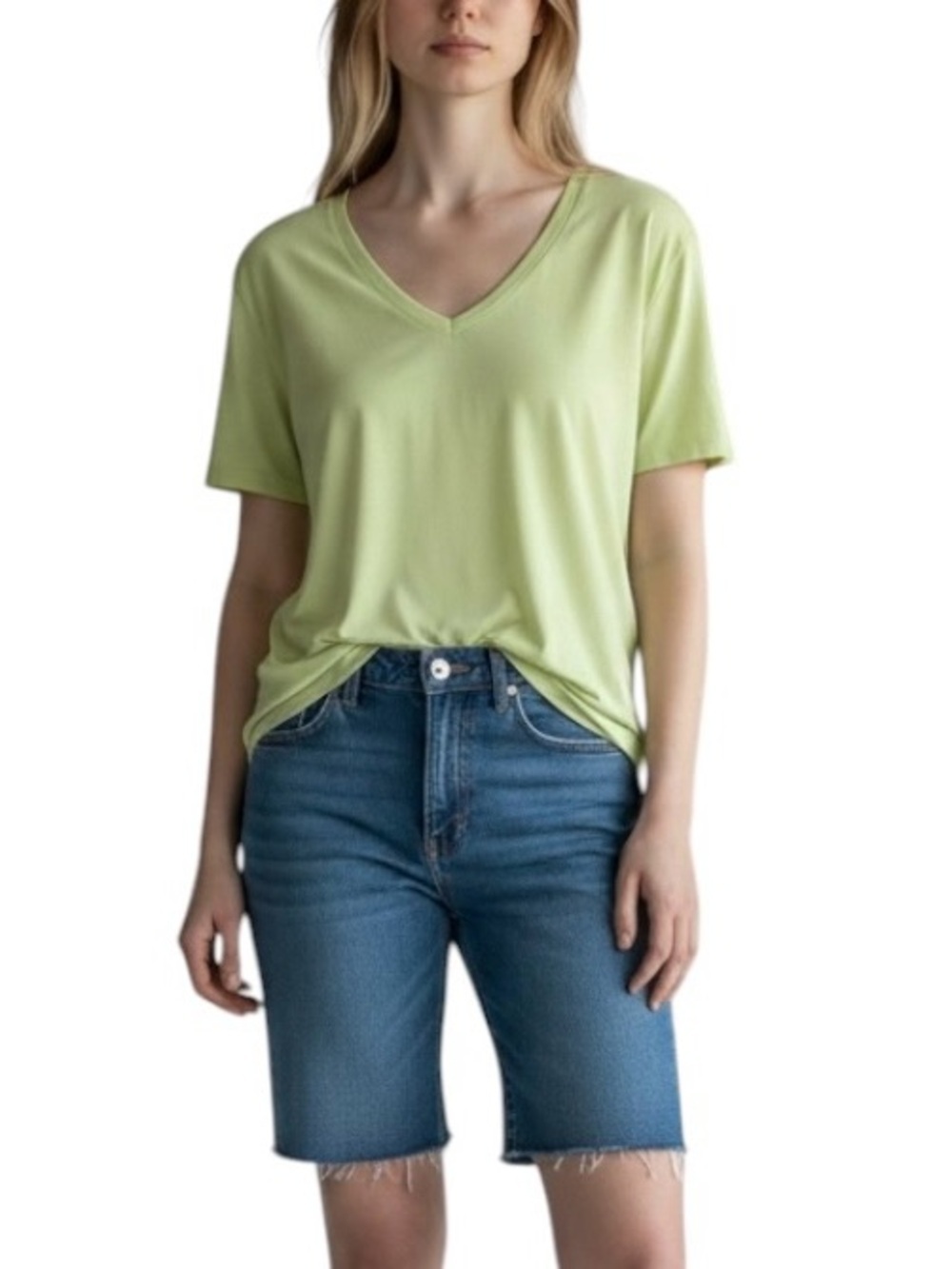 American Eagle Soft & Sexy Modal Blend Tee Shirt Top S NWT Key Lime Pie 🍋‍🟩